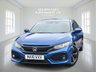 USED 2018 18 HONDA CIVIC 1.0 VTEC Turbo SR Hatchback 5dr Petrol CVT Euro 6 (s/s) (126 ps) Auto_1.0_Petrol_Turbo_UlezFree