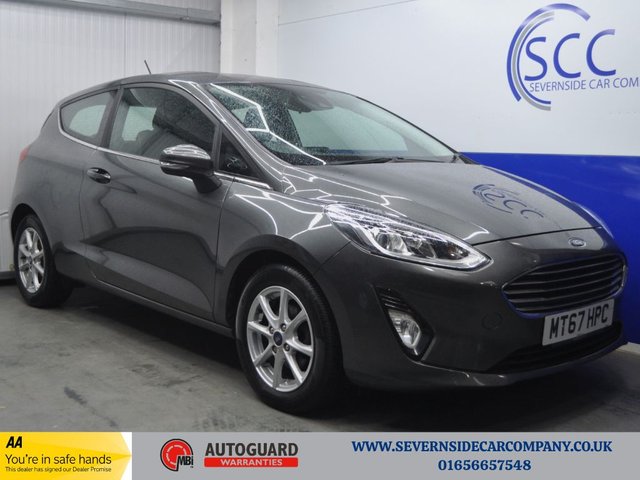 2017 67 Ford Fiesta 1.0T EcoBoost Zetec Hatchback 3dr Petrol Manual Euro 6 (s/s) (100 ps)