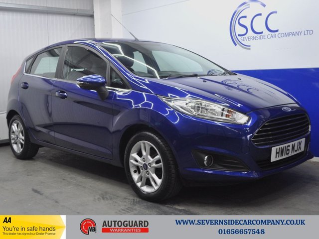 2016 16 Ford Fiesta 1.0T EcoBoost Zetec Hatchback 5dr Petrol Manual Euro 6 (s/s) (100 ps)