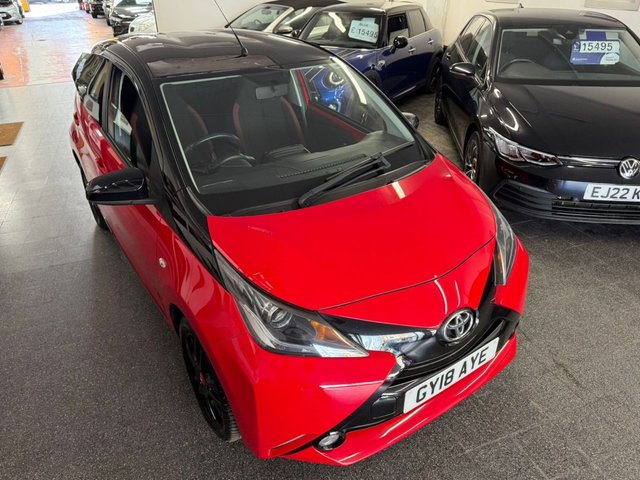 2018 TOYOTA AYGO 1.0 VVT-i x-cite 4 Red Bi-Tone Hatchback 5dr Petrol Manual Euro 6 (68 ps) - Photo 5