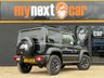 USED 2025 25 SUZUKI JIMNY 1.5 SZ5 Auto ALLGRIP Euro 6 3dr Bluetooth connectivity Android Auto, & Apple CarPlay Reversing camera (we fitted so not all other sellers have) Rear parking sensors (Option in Japan, check the car but we only buy with) Passenger seat vanity mirror Door mirrors with LED side turn lamps Cruise control system Collision warning Electric front windows Tyre pressure monitoring system Automatic headlamps Front fog lamps & Rear fog lamps Headlamp washers Daytime running lamps, High-beam assist LED headlamps, Speedo in MPH Info in Das