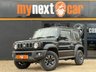 USED 2025 25 SUZUKI JIMNY 1.5 SZ5 Auto ALLGRIP Euro 6 3dr Bluetooth connectivity Android Auto, & Apple CarPlay Reversing camera (we fitted so not all other sellers have) Rear parking sensors (Option in Japan, check the car but we only buy with) Passenger seat vanity mirror Door mirrors with LED side turn lamps Cruise control system Collision warning Electric front windows Tyre pressure monitoring system Automatic headlamps Front fog lamps & Rear fog lamps Headlamp washers Daytime running lamps, High-beam assist LED headlamps, Speedo in MPH Info in Das