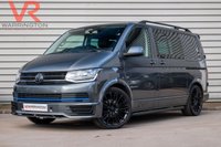 USED 2017 S VOLKSWAGEN TRANSPORTER 2.0 TDI T30 BlueMotion Tech Trendline Kombi Double Cab 5dr Diesel DSG FWD SWB Euro 6 (s/s) (150 ps) Rear Rock & Roll Bed + Pioneer Audio System + 7 Seats
