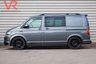 USED 2017 S VOLKSWAGEN TRANSPORTER 2.0 TDI T30 BlueMotion Tech Trendline Kombi Double Cab 5dr Diesel DSG FWD SWB Euro 6 (s/s) (150 ps) Rear Rock & Roll Bed + Pioneer Audio System + 7 Seats