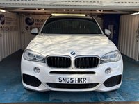 USED 2015 65 BMW X5 3.0 30d M Sport SUV 5dr Diesel Auto xDrive Euro 6 (s/s) (258 ps)+2 KEYS+FSH+PARK CONTROL+CAMERA+FULL LEATHER HEATED SEATS+BLUETOOTH+HIGH GLOSS+XENON ADAPTIVE LIGHTS+ADAPTIVE CRUISE+HIGH BEAM ASSIST+MEDIA+NAV+19