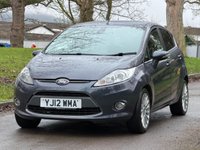 USED 2012 12 FORD FIESTA 1.4 Titanium Hatchback 5dr Petrol Manual (130 g/km, 94 bhp) 