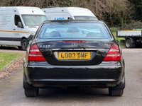 USED 2003 03 MERCEDES-BENZ E-CLASS 2.6 E240 Avantgarde Saloon 4dr Petrol Automatic (247 g/km, 177 bhp) 