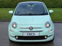 USED 2018 18 FIAT 500 1.2 Lounge Hatchback 3dr Petrol Manual Euro 6 (s/s) (69 bhp) GLASSROOF + 2 KEYS