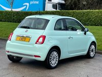 USED 2018 18 FIAT 500 1.2 Lounge Hatchback 3dr Petrol Manual Euro 6 (s/s) (69 bhp) GLASSROOF + 2 KEYS