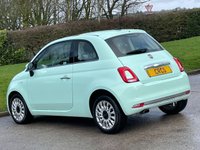 USED 2018 18 FIAT 500 1.2 Lounge Hatchback 3dr Petrol Manual Euro 6 (s/s) (69 bhp) GLASSROOF + 2 KEYS