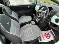 USED 2018 18 FIAT 500 1.2 Lounge Hatchback 3dr Petrol Manual Euro 6 (s/s) (69 bhp) GLASSROOF + 2 KEYS