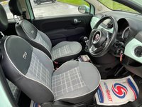 USED 2018 18 FIAT 500 1.2 Lounge Hatchback 3dr Petrol Manual Euro 6 (s/s) (69 bhp) GLASSROOF + 2 KEYS