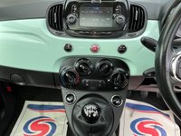 USED 2018 18 FIAT 500 1.2 Lounge Hatchback 3dr Petrol Manual Euro 6 (s/s) (69 bhp) GLASSROOF + 2 KEYS