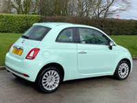 USED 2018 18 FIAT 500 1.2 Lounge Hatchback 3dr Petrol Manual Euro 6 (s/s) (69 bhp) GLASSROOF + 2 KEYS