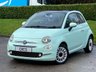 USED 2018 18 FIAT 500 1.2 Lounge Hatchback 3dr Petrol Manual Euro 6 (s/s) (69 bhp) GLASSROOF + 2 KEYS