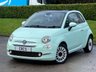 USED 2018 18 FIAT 500 1.2 Lounge Hatchback 3dr Petrol Manual Euro 6 (s/s) (69 bhp) GLASSROOF + 2 KEYS