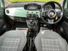 USED 2018 18 FIAT 500 1.2 Lounge Hatchback 3dr Petrol Manual Euro 6 (s/s) (69 bhp) GLASSROOF + 2 KEYS