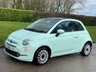 USED 2018 18 FIAT 500 1.2 Lounge Hatchback 3dr Petrol Manual Euro 6 (s/s) (69 bhp) GLASSROOF + 2 KEYS