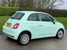 USED 2018 18 FIAT 500 1.2 Lounge Hatchback 3dr Petrol Manual Euro 6 (s/s) (69 bhp) GLASSROOF + 2 KEYS
