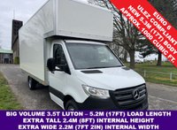 USED 2022 22 MERCEDES-BENZ SPRINTER 2.1 315Cdi New Extra Long 5.2m (17ft) Luton, Dropwell Volume 150ps FREE UK Delivery, Finance, P/x