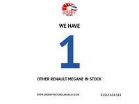 USED 2017 RENAULT MEGANE 1.5 dCi Dynamique Nav Hatchback 5dr Diesel Manual Euro 6 (s/s) (110 ps) Buy with Complete Confidence from Sheriff Motors, All our vehicles are extensively road tested and thoroughly inspected prior to sale. Each vehicle comes with a new 1 year and we rectify all advisories and failures at no additional cost to our customers, plus a full oil and filter service. For added peace of mind, every car includes a 6 month complimentary RAC Warranty & 12 months Rac Breakdown Cover giving you complete confidence when you buy from Sheriff Motors.