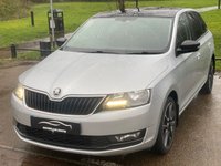 USED 2018 68 SKODA RAPID SPACEBACK 1.0 TSI SE Sport Hatchback 5dr Petrol Manual Euro 6 (s/s) (95 ps) * SATNAV *   PANROOF *