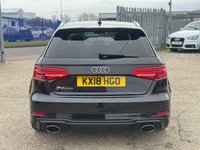 USED 2018 18 AUDI RS3 2.5 TFSI Sportback 5dr Petrol S Tronic quattro Euro 6 (s/s) (400 ps) FULL SERVICE HISTORY