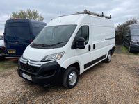 USED 2018 18 CITROEN RELAY 2.0 BlueHDi 35 Enterprise Panel Van 5dr Diesel Manual L2 High Roof Euro 6 (130 ps) A/C- racking-sensors-cam-sec locks