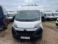 USED 2018 18 CITROEN RELAY 2.0 BlueHDi 35 Enterprise Panel Van 5dr Diesel Manual L2 High Roof Euro 6 (130 ps) A/C- racking-sensors-cam-sec locks