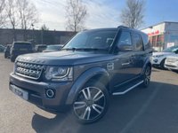 USED 2015 65 LAND ROVER DISCOVERY 4 3.0 SD V6 HSE Luxury SUV 5dr Diesel Auto 4WD Euro 6 (s/s) (256 bhp) ANOTHER ABSOLUTE BEAUTY, JUST IN AND FINISHED IN STUNNING METALLIC GREY PAINT+4 WHEEL DRIVE+7 SEATER+DIESEL+AUTOMATIC+ONLY 2 FORMER KEEPERS+SERVICE HISTORY+ULEZ COMPLIANT+REAR ENTERTAINMENT+PRIVACY GLASS+TOWBAR+AUTOMATIC HEADLIGHTS AND HIGH BEAM ASSIST+SIDE STEPS+FULL LEATHER INTERIOR+FULL PANORAMIC GLASS ROOF+SATELLITE NAVIGATION+PARK ASSIST+CLIMATE CONTROL+20 INCH 5 SPLIT SPOKE ALLOY WHEELS+CALL NOW TO ARRANGE A VIEWING+THIS VEHICLE IS NOT TO BE MISSED AND IS READY TO DRIVE AWAY TODAY!!!!!!!!!