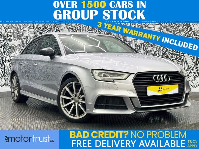 2018 AUDI A3 2.0 TDI 35 BLACK EDITION SALOON 4DR DIESEL MANUAL EURO 6 S... photo