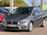 USED 2017 67 BMW 2 SERIES ACTIVE TOURER 2.0 218d Luxury MPV 5dr Diesel Auto Euro 6 (s/s) (150 ps) **LEATHER~SENSORS~SATNAV**
