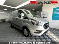 USED 2022 22 FORD TRANSIT CUSTOM 2.0 300 EcoBlue Trend swb fsh L1 H1 Euro 6  OVER 100 VANS ON SITE PX TAKEN