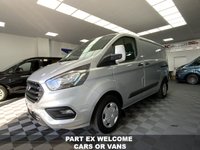 USED 2022 22 FORD TRANSIT CUSTOM 2.0 300 EcoBlue Trend swb fsh L1 H1 Euro 6  OVER 100 VANS ON SITE PX TAKEN