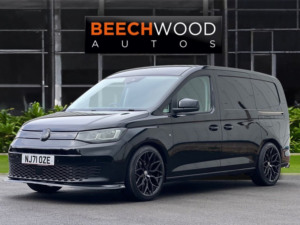 USED 2021 71 VOLKSWAGEN CADDY MAXI 2.0 TDI C20 Commerce Panel Van 6dr Diesel Manual LWB Euro 6 (s/s) (102 ps) *BRAND NEW 19" WHEELS & TYRES*