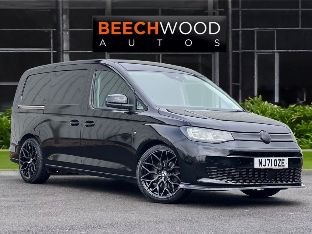 USED 2021 71 VOLKSWAGEN CADDY MAXI 2.0 TDI C20 Commerce Panel Van 6dr Diesel Manual LWB Euro 6 (s/s) (102 ps) *BRAND NEW 19" WHEELS & TYRES*
