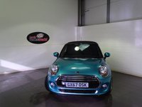 USED 2017 67 MINI CONVERTIBLE 1.5 Cooper Convertible 2dr Petrol Auto Euro 6 (s/s) (136 ps) SAT NAV PEPPER PACK CAMERA H/SEATS P/SENSORS ALLOY UPGRADE MASSIVE SPEC
