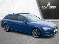 USED 2019 69 AUDI A4 AVANT 2.0 TDI 40 Black Edition Estate 5dr Diesel S Tronic QUATTRO Euro 6 (s/s) (190 ps) VERY SOUGHT AFTER BLACK EDITION TDI QUATTRO MODEL + ONLY 2 OWNERS