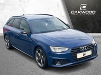 USED 2019 69 AUDI A4 AVANT 2.0 TDI 40 Black Edition Estate 5dr Diesel S Tronic QUATTRO Euro 6 (s/s) (190 ps) VERY SOUGHT AFTER BLACK EDITION TDI QUATTRO MODEL + ONLY 2 OWNERS