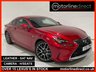 USED 2018 18 LEXUS RC 2.5 300h F Sport Coupe 2dr Petrol Hybrid E-CVT Euro 6 (s/s) (223 ps) SATNAV-LEATHER-A/C-CAMERA