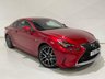 USED 2018 18 LEXUS RC 2.5 300h F Sport Coupe 2dr Petrol Hybrid E-CVT Euro 6 (s/s) (223 ps) SATNAV-LEATHER-A/C-CAMERA
