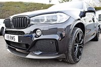 USED 2016 V BMW X5 3.0 30d M Sport SUV 5dr Diesel Auto xDrive Euro 6 (s/s) (258 ps) EXCELLENT BMW HISTORY  .  REG INCLUDED!!  .  WHITE LEATHER