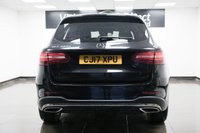 USED 2017 17 MERCEDES-BENZ GLC 2.1 GLC250d AMG Line G-Tronic 4MATIC Euro 6 (s/s) 5dr Full Black Leather, Side Steps