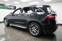 USED 2017 17 MERCEDES-BENZ GLC 2.1 GLC250d AMG Line G-Tronic 4MATIC Euro 6 (s/s) 5dr Full Black Leather, Side Steps