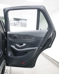 USED 2017 17 MERCEDES-BENZ GLC 2.1 GLC250d AMG Line G-Tronic 4MATIC Euro 6 (s/s) 5dr Full Black Leather, Side Steps