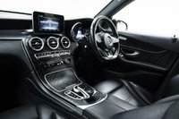 USED 2017 17 MERCEDES-BENZ GLC 2.1 GLC250d AMG Line G-Tronic 4MATIC Euro 6 (s/s) 5dr Full Black Leather, Side Steps
