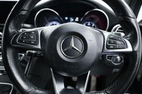 USED 2017 17 MERCEDES-BENZ GLC 2.1 GLC250d AMG Line G-Tronic 4MATIC Euro 6 (s/s) 5dr Full Black Leather, Side Steps