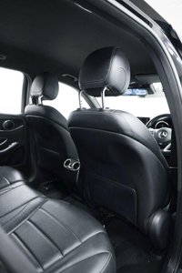 USED 2017 17 MERCEDES-BENZ GLC 2.1 GLC250d AMG Line G-Tronic 4MATIC Euro 6 (s/s) 5dr Full Black Leather, Side Steps