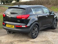 USED 2015 15 KIA SPORTAGE 1.7 CRDi EcoDynamics 3 SUV 5dr Diesel Manual 2WD Euro 5 (s/s) (114 bhp) HEATED LEATHER PAN-ROOOF