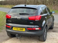 USED 2015 15 KIA SPORTAGE 1.7 CRDi EcoDynamics 3 SUV 5dr Diesel Manual 2WD Euro 5 (s/s) (114 bhp) HEATED LEATHER PAN-ROOOF